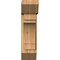 Ekena Millwork Merced Slat Rough Sawn Bracket w/ Offset Brace, Western Red Cedar, 8"W x 22"D x 30"H BKT0806X22X30MRC06RWR - alternate 4